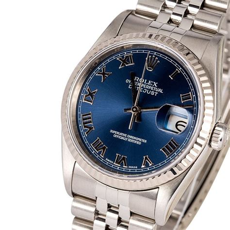 rolex 16234 blu|rolex model 16234.